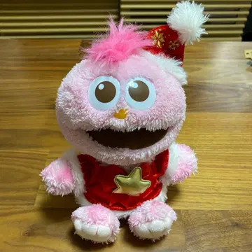 유니버설 스튜디오 재팬 한정판 모피 봉제 인형 크리스마스 산타