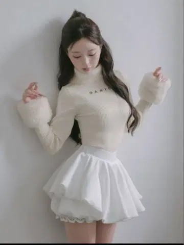 Darich 스무스 퍼 리브 니트탑 새상품, 미개봉