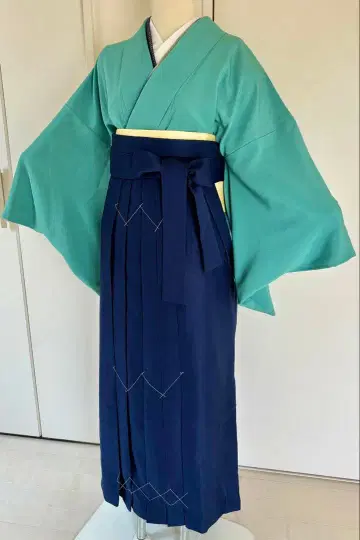 [ 새상품 ] 무지 하카마 네이비 99cm L L사이즈 하카마만