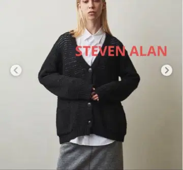 미사용에 가까운 STEVEN ALAN 스티븐 앨런 큼직한 V넥 가디건