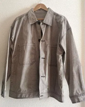 체크 무늬 자켓