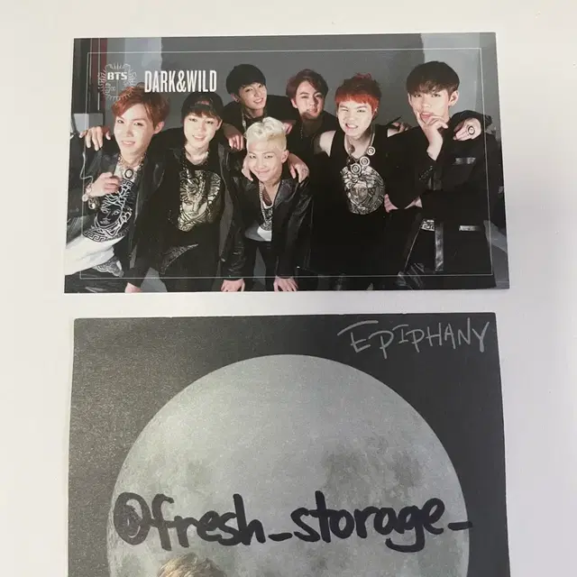 방탄소년단 다크앤와일드 단체 앨범 포카 닼와 댄저 Danger