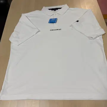 CALLAWAY 퀵 드라이 피케 셔츠 L 화이트
