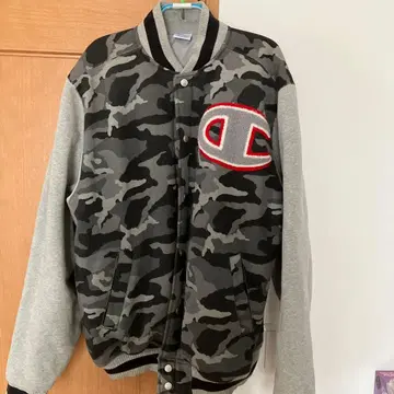 Champion 바시티 자켓 블랙 M 사이즈