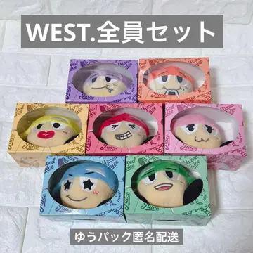 쟈니즈WEST WEST. 매달리는 녀석 녀석 인형 7명 7체 세트