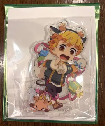 귀멸의 칼날 크리스마스 아크릴 스탠드 아가츠마 젠이츠