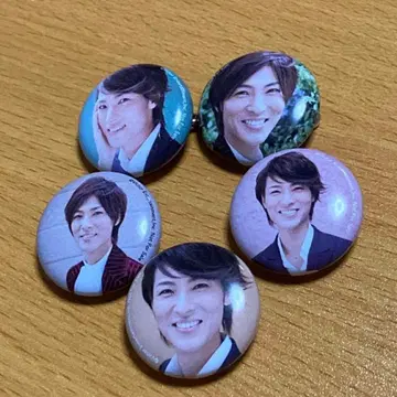 야마우치 케이스케 캔뱃지 5개 세트