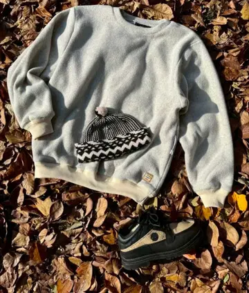 XL ULTIMATE CREWNECK FLEECE 내추럴