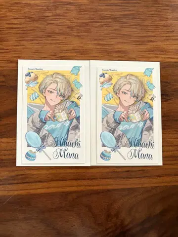 sweet floaties 히바치 마나 폴라로이드풍 카드