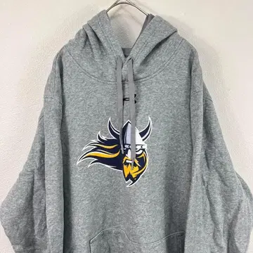 USA 구제 의류 언더아머 under armor 자수 후드티 그레이