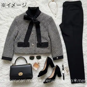 완판템 ZARA 리본 디테일 텍스처 자켓 S