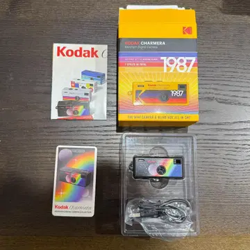 미사용 Kodak Charmera 코닥  블랙