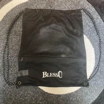BlessU 메쉬 백팩 블랙
