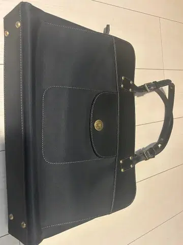 [레어] Paul Smith 올드 금 엠블럼 비즈니스 백 블랙