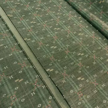 명주 순수 실크 꽃 직조