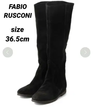 [새상품급] FABIO RUSCONI 파비오 루스코니 롱 부츠 스웨이드