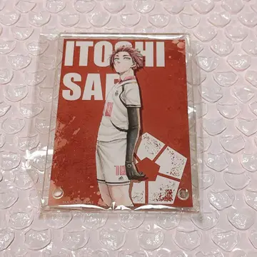 블루 록 추첨 캔뱃지 아크릴 플레이트 이토시 사에