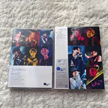 SixTONES LIVE DVD OneST 초회 일반ver 2 형태 세트