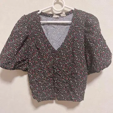 Levi's 플라워 프린트 벌룬 슬리브 M