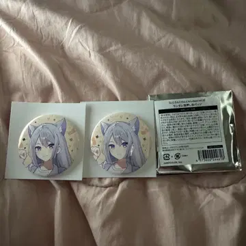 니지산지 니지산지와냥 캔뱃지 히구치 히카루 2개 세트