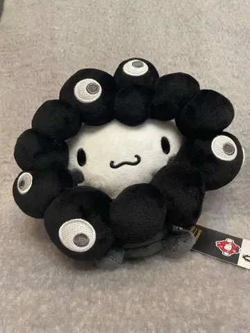 M 사이즈 EXPO2025 미야쿠미야쿠 변신 봉제 인형 블랙 시나몬