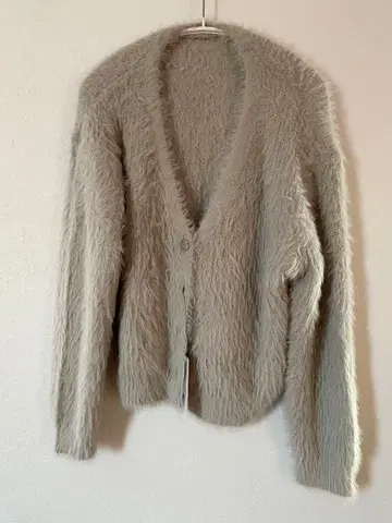 coca 샤기 가디건