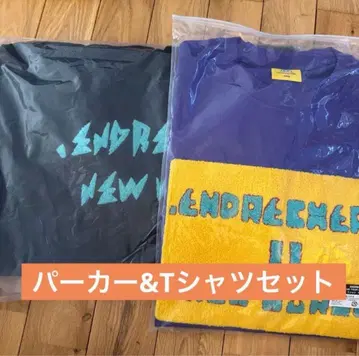 ENDRECHERI. [ RE ] 보라색 후드티 블랙 엔도리케리 3