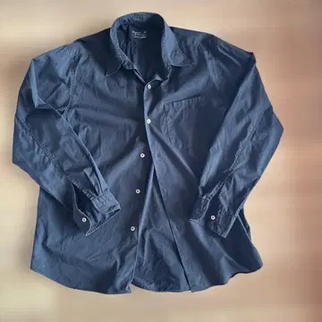 아네스 베 블랙 버튼 다운 셔츠