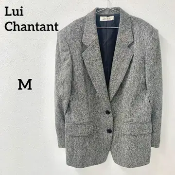 Lui Chantant 테일러드 자켓 울 100% 그레이 계열