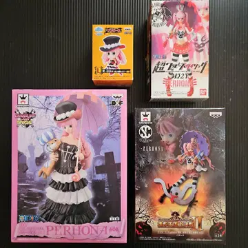 미개봉 원피스 피규어 [ 페로나 ] 4점