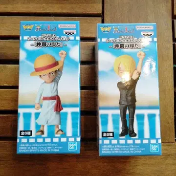 원피스 월드 컬렉터블 피규어 동료의 증표 상디 루피 1020