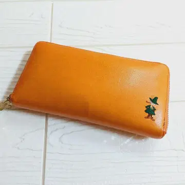 무민 meets 키소라 시리즈 천연 가죽 장지갑