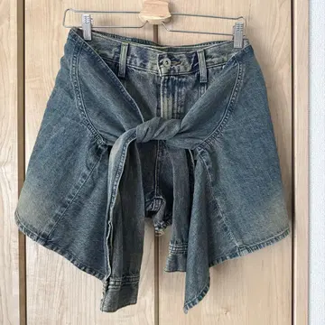 [ 완판 상품 ] 라가젬 숏 데님 팬츠 세트