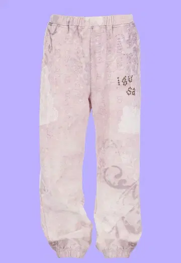 igusa 193 Lo-Fi girl cotton sweatpants