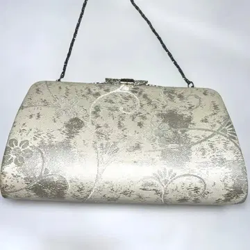 실버 꽃무늬 일본 의류용 백