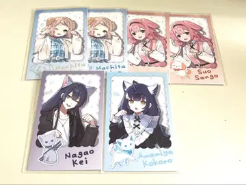 니지산지 완냥 Days vol.2 폴라로이드풍 카드