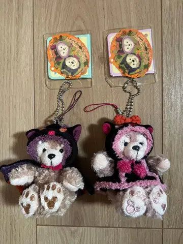 더피 셰리메이 봉제 인형 키링 스트랩