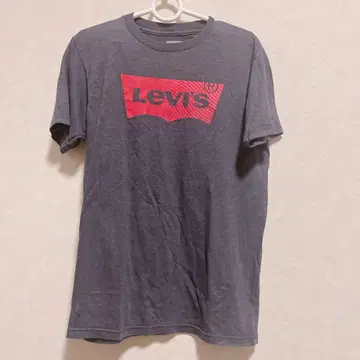 Levi's 그레이 T셔츠 S 긴 길이