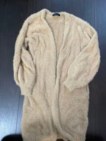 SCOT CLUB 베이지 긴팔 가디건 9호