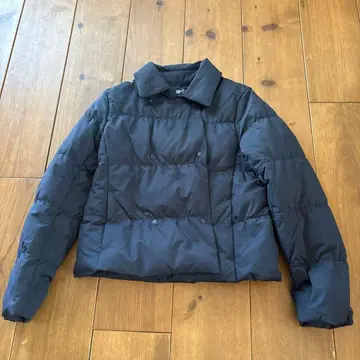 UNIQLO C 다운 숏 자켓 S 사이즈 네이비