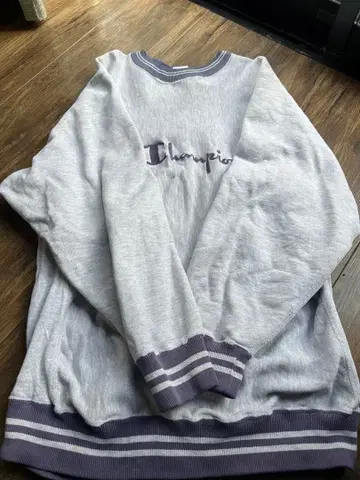 Champion Reverse Weave 그레이 X-Large