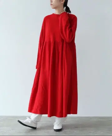 yuni 페플럼 니트 원피스