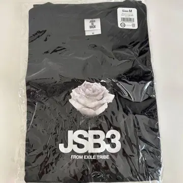 JSB3 블랙 T셔츠 M 사이즈