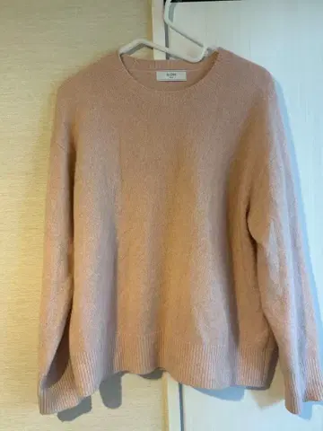 슬로브 이에나 폭스 캐시미어 니트 핑크