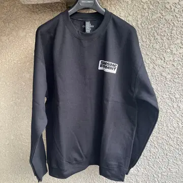 블랙 맨투맨 트레이닝복 XXL