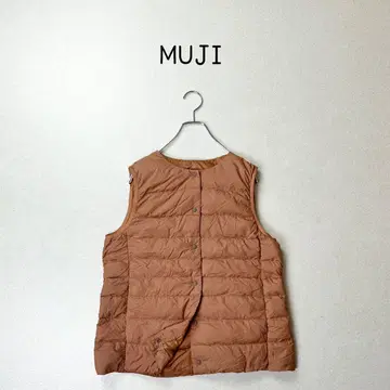 무인양품 MUJI 노카라 경량 라이트 다운 베스트