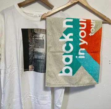 back number 굿즈 투어 T셔츠 타월