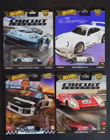핫휠 프리미엄 포르쉐 4대 세트