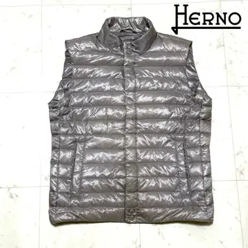 새상품급 HERNO 헬노 그레이지 다운 베스트 이너다운 48