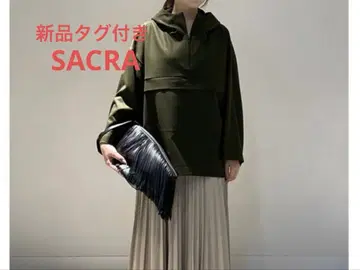 택 포함 새상품 SACRA 사쿠라 풀오버 FLANNELANORAK 후드티
